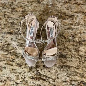 Badgley Mischka Shoes Badgley Mischka Feather Crystal